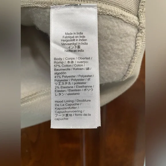 J. Crew X Christopher John Rogers heritage fleece hoodie w/sequins Sz L - Picture 7 of 8